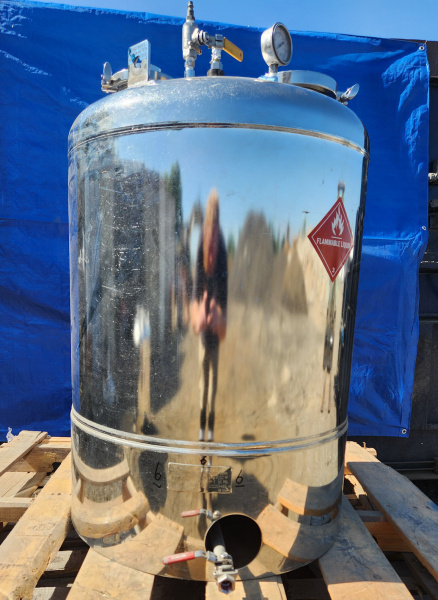 10 gallon stainless steel hygienic tank [10GT6]