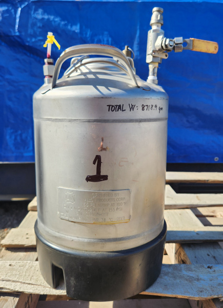 3 gallon stainless steel pharmaceutical tank [3GT1]